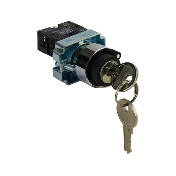 Переключатель XB2-BG21 2 положения “I-0” с ключом 1НО ЭНЕРГИЯ Е0901-0056