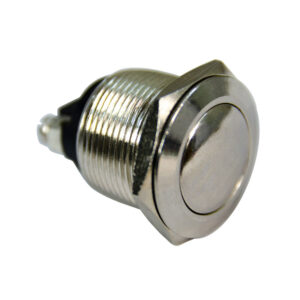 Кнопка YL213-05 нажимная металлическая 1НО (50шт/упак) ЭНЕРГИЯ