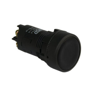 Кнопка XB7-EA25 d22мм черная цилиндр 1НО+1НЗ ЭНЕРГИЯ