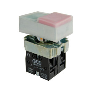 Кнопка XB2-BL9425 d22мм "I-0" прямоугольная 1НО+1НЗ IP65 ЭНЕРГИЯ