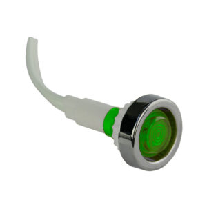 Лампа сигнальная YL244-04 d11мм зеленая неон 230В монолитный корпус (25шт/упак) ЭНЕРГИЯ