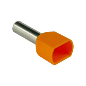 Наконечник штыревой втулочный изолированный двойной НШВИ(2) 4.0-12 (НВИ 6,0-4) (100шт/упак) ЭНЕРГИЯ