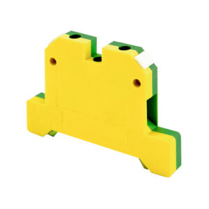 Клемма с заземлением EK  2.5мм кв. винтовая желто-зеленая (20шт/упак) ЭНЕРГИЯ