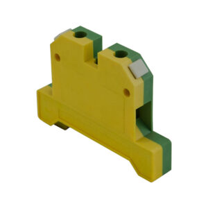 Клемма с заземлением EK  6мм кв. винтовая желто-зеленая (20шт/упак) ЭНЕРГИЯ