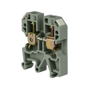 Клемма проходная JXB  6мм кв. винтовая серая (50шт/упак) ЭНЕРГИЯ