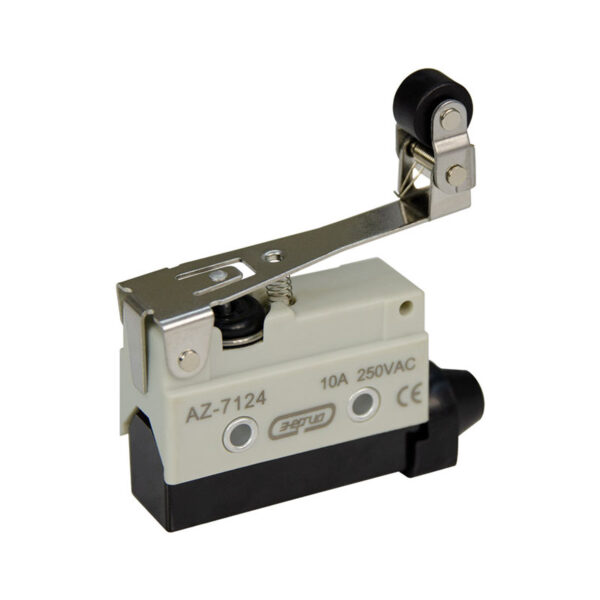 Концевой выключатель AZ-7124 роликовый рычаг 10А 1НО+1НЗ IP65 ЭНЕРГИЯ