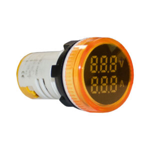 Индикатор тока и напряжения AD22-RAV AC 0-100A 50-500В желтый ЭНЕРГИЯ