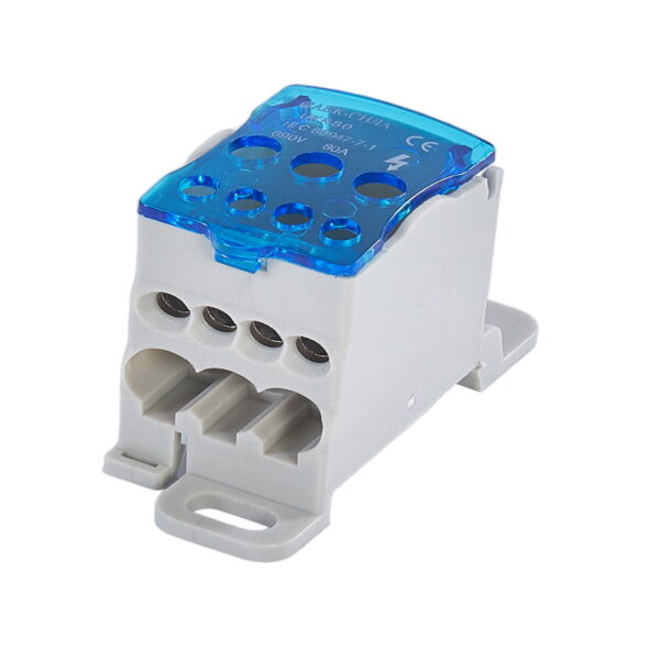 Контактный (распределительный) блок на DIN-рейку