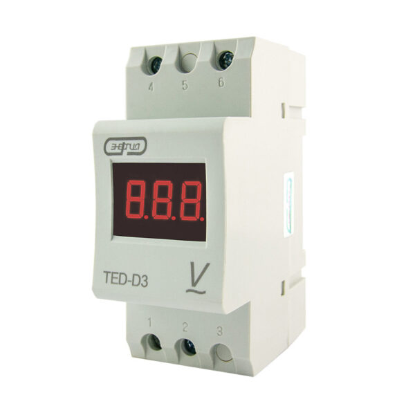 Вольтметр TED-D3 цифровой