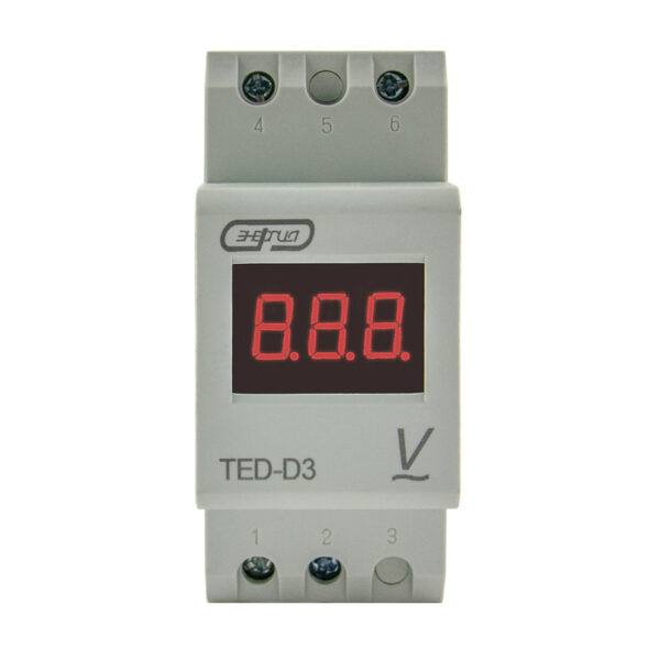 Вольтметр TED-D3 цифровой